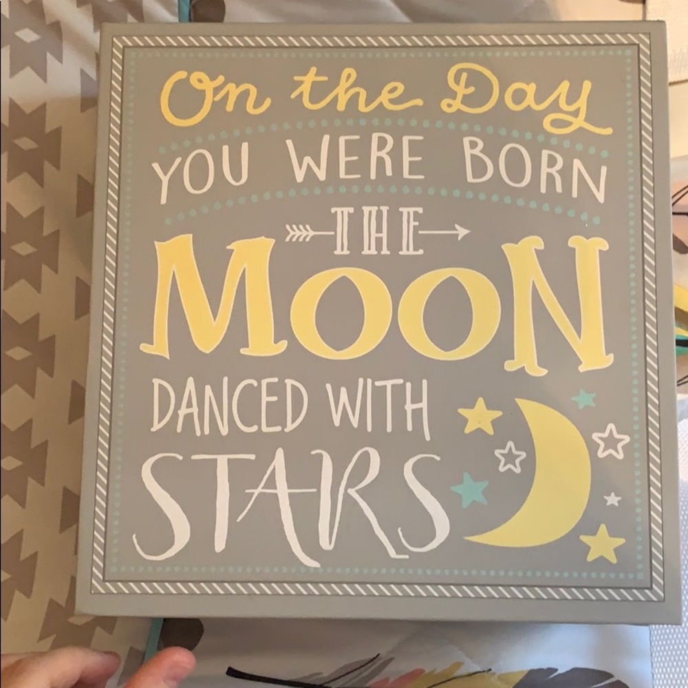 Cute baby keepsakes box!